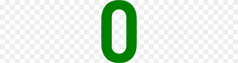 Letter O, Green Free Png