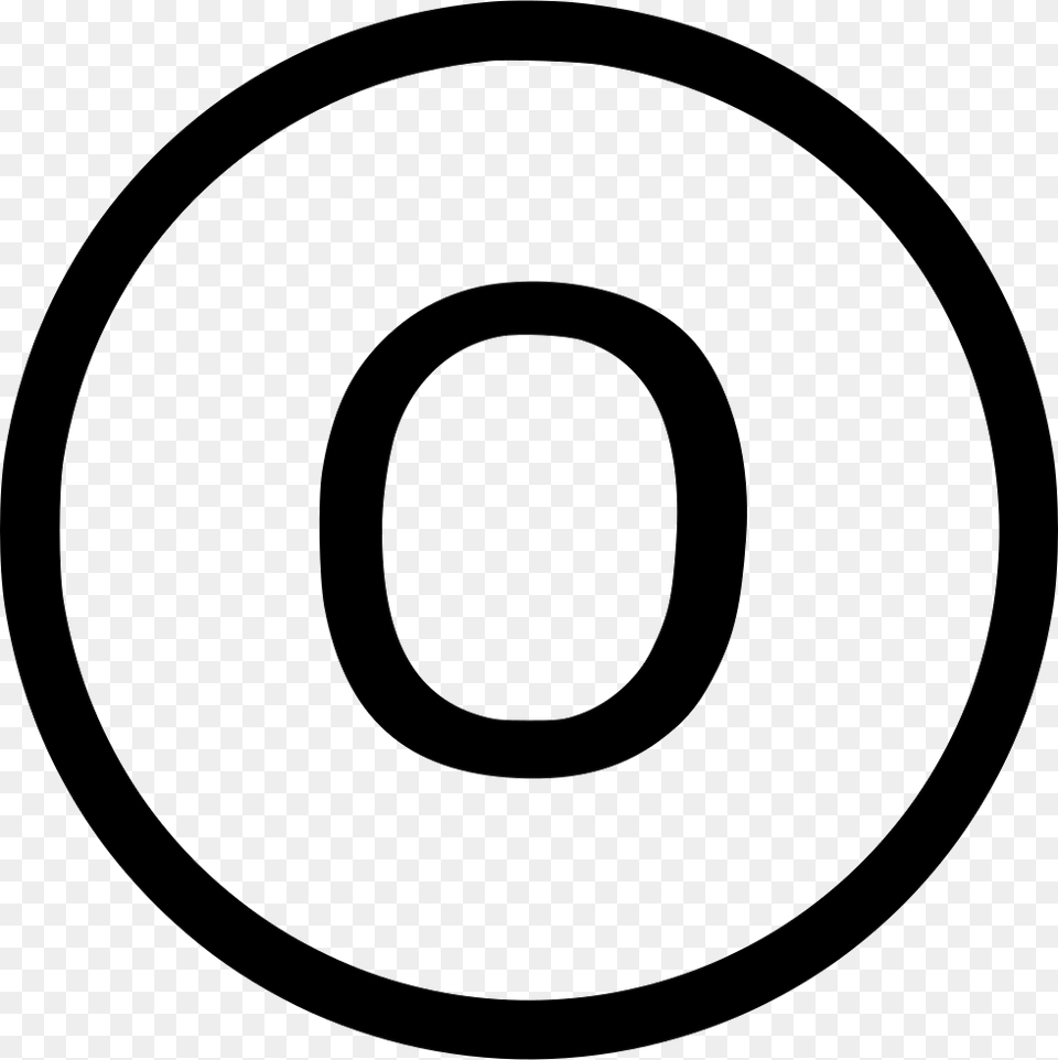 Letter O, Spiral, Disk, Text Free Png