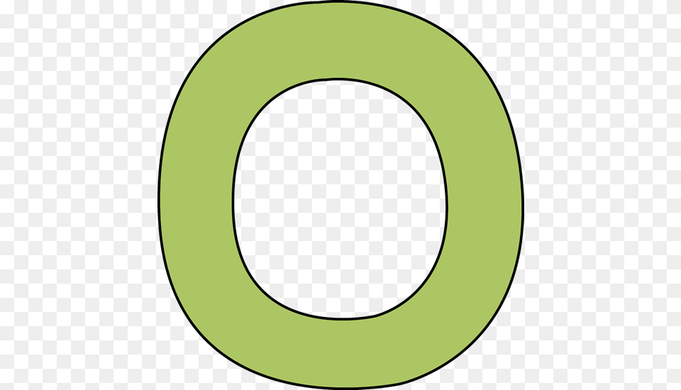 Letter O, Green, Symbol, Text, Number Png Image