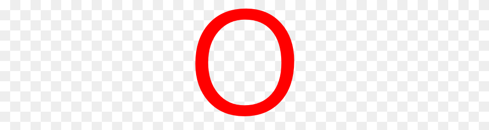 Letter O, Sign, Symbol Png Image