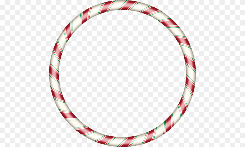 Letter O Red And White Striped Nitwit Santas Snowmen, Hoop Free Png Download