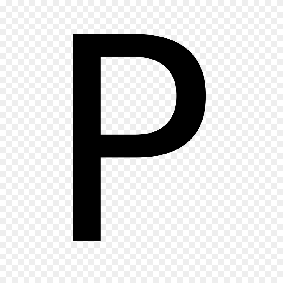 Letter P Image Group, Gray Free Png Download