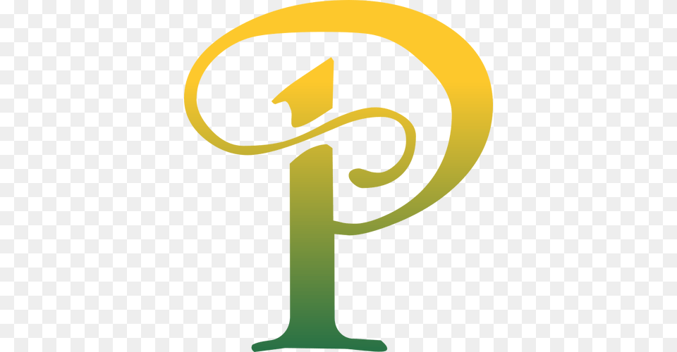 Letter P In Arty Style, Clothing, Hat, Animal, Bear Png