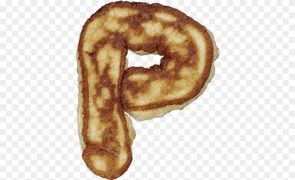 Letter P In Pancake, Bread, Food, Sandwich Png