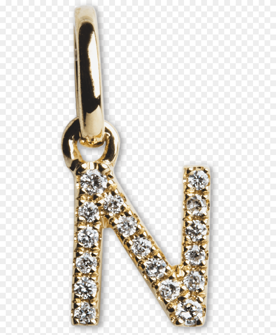 Letter Pendant With Diamondstitle Letter Pendant Body Jewelry, Accessories, Diamond, Earring, Gemstone Free Png Download