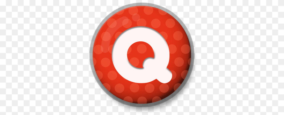 Letter Q Roundlet, Symbol, Number, Text, Disk Free Png Download