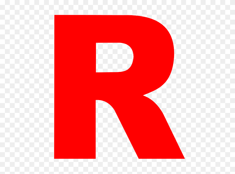 Letter R, Number, Symbol, Text, First Aid Free Png Download