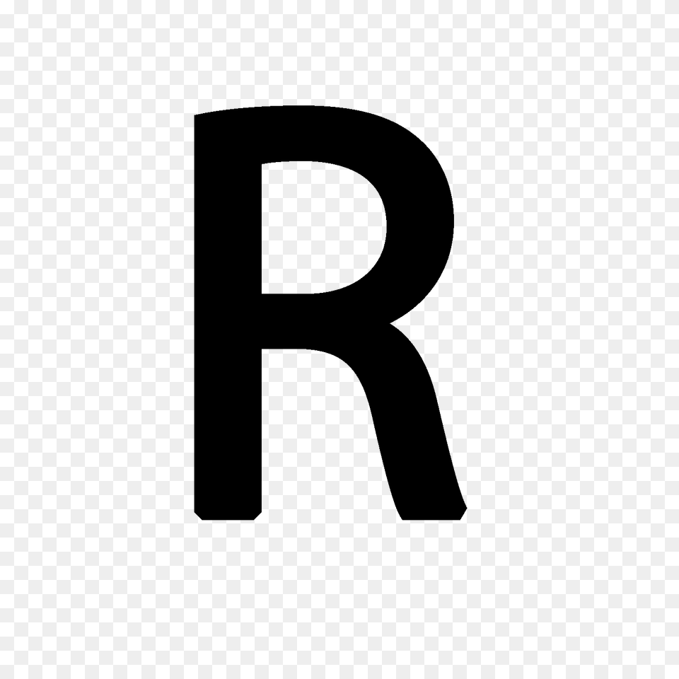 Letter R, Blackboard, Electronics, Screen Png