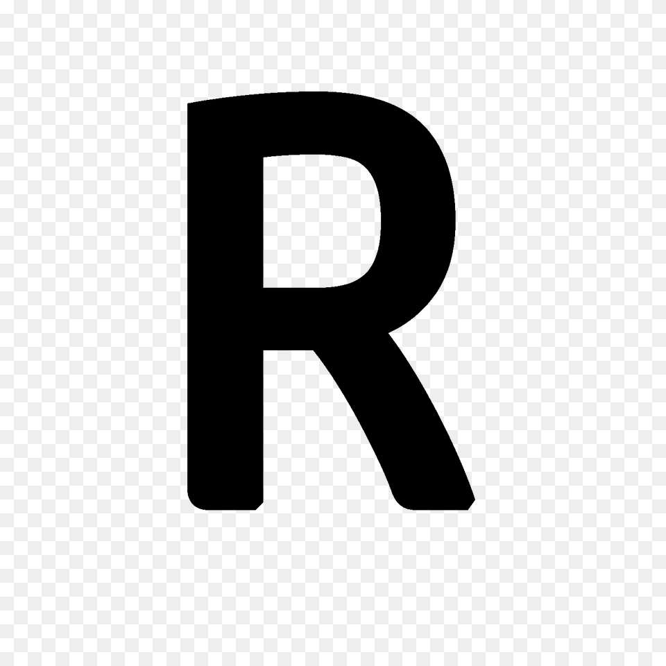 Letter R, Electronics, Screen, Blackboard Png Image