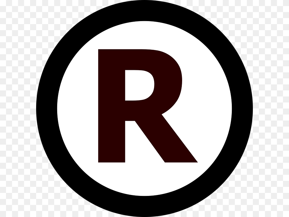 Letter R, Symbol, Text, Number, Disk Free Png