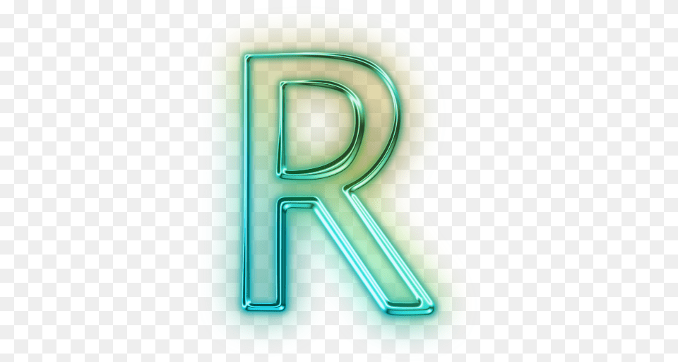 Letter R, Light, Neon, Symbol, Text Free Png