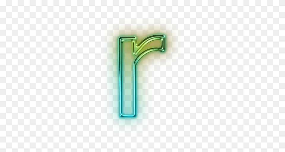 Letter R, Light, Neon, Symbol, Text Free Png Download