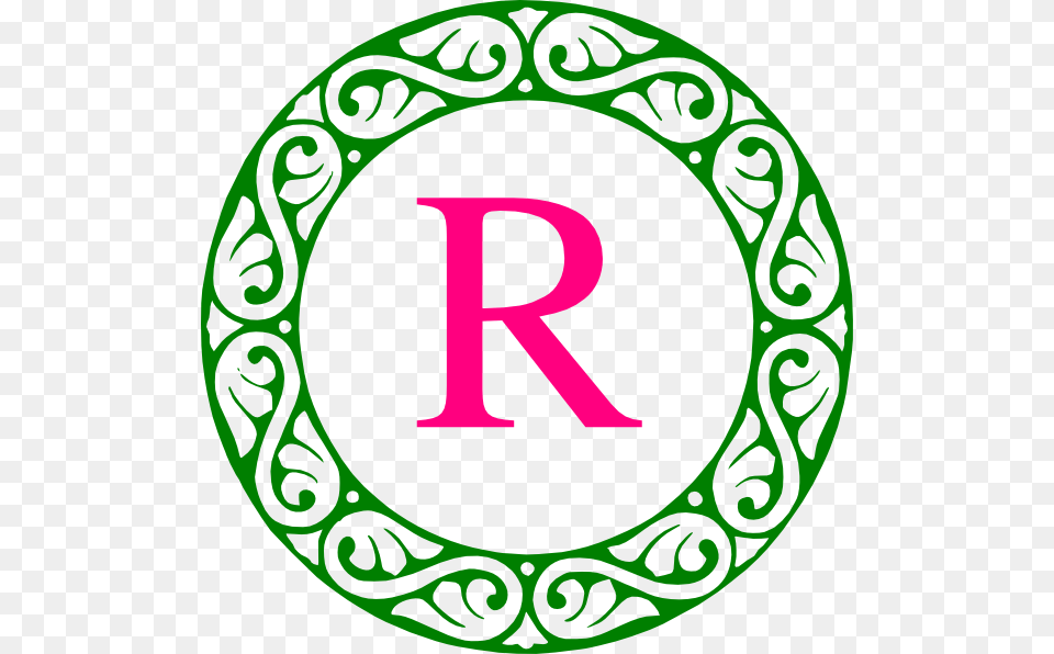 Letter R Monogram Clip Arts For Web, Symbol, Number, Text Free Png