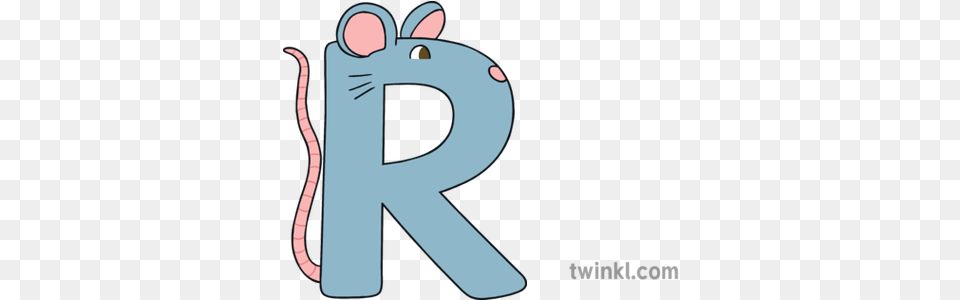 Letter R Mouse Spanish Alphabet Animals Ks1 1 Illustration Letter R With Animals, Text, Disk Free Png Download