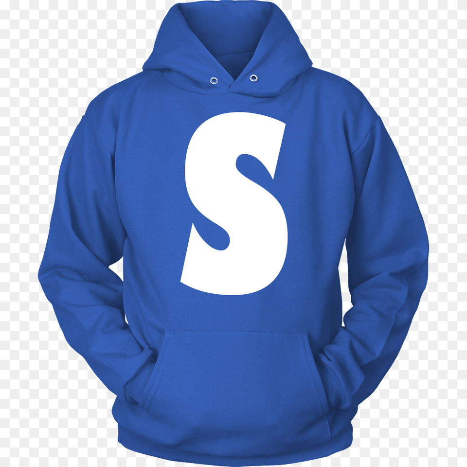 Letter S For Simon Alvin And The Chipmunks Styled Hoodie Dna Trends, Clothing, Hood, Knitwear, Sweater Free Png Download