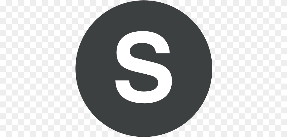 Letter S Icon Blue, Symbol, Text, Number, Disk Png Image