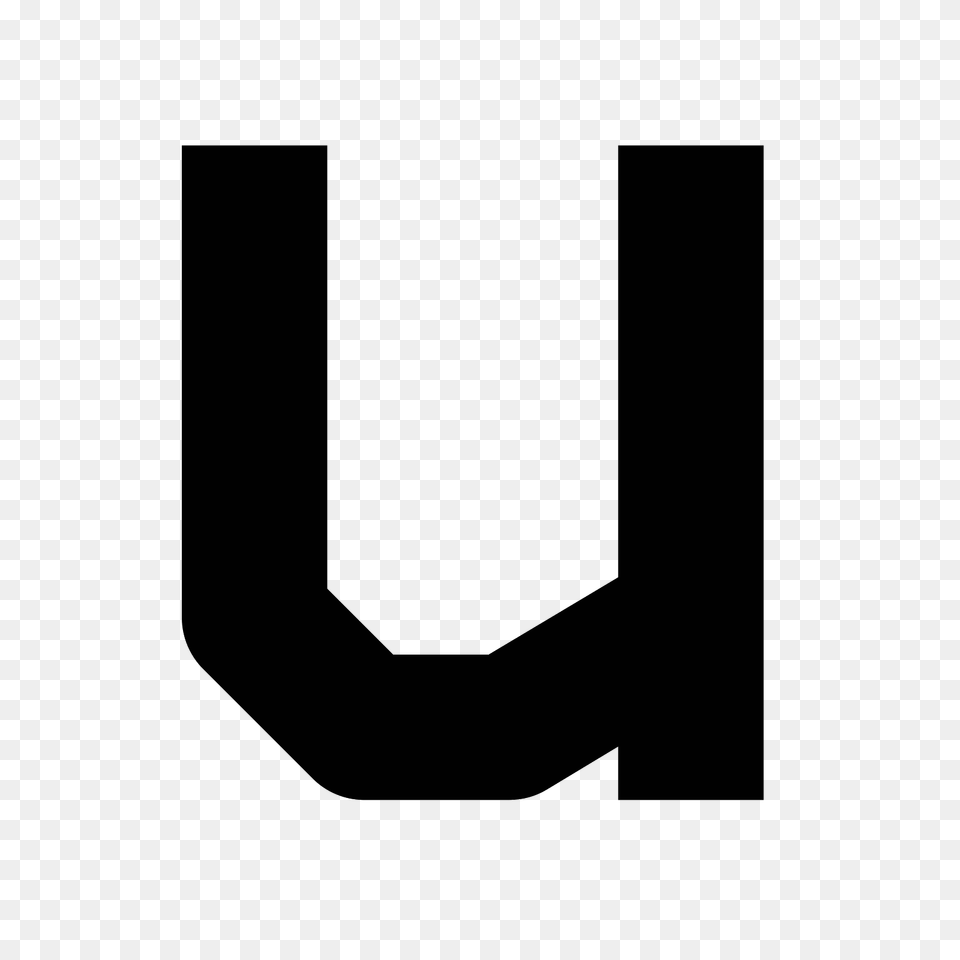 Letter U Image Transparent Arts, Gray Free Png Download