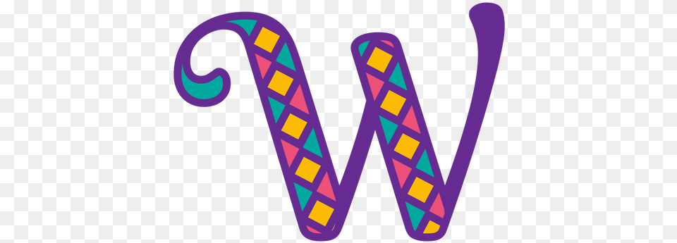 Letter W Mardi Gras Clip Art, Purple, Graphics, Logo Png Image