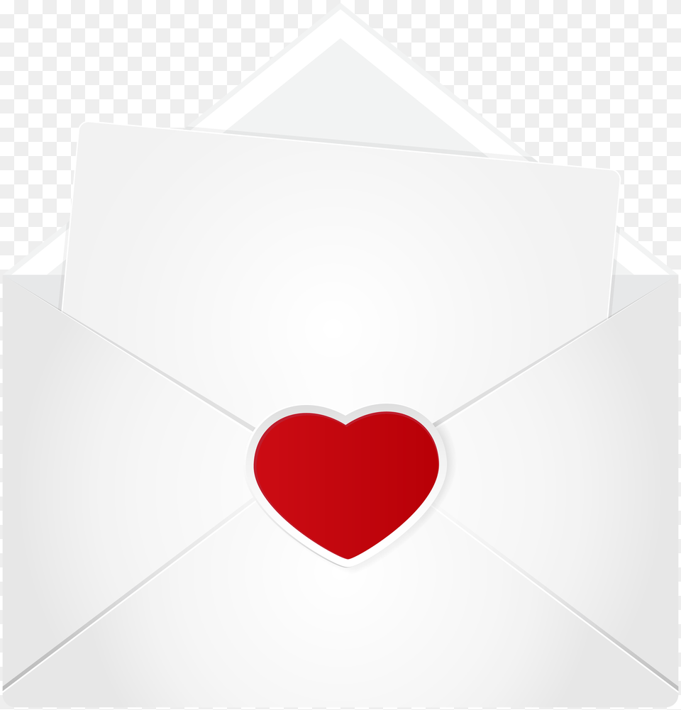 Letter With Heart Clip Art, Envelope, Mail Png