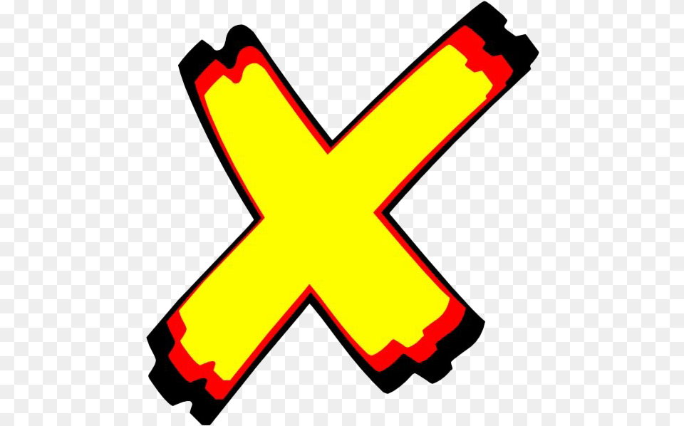Letter X Clip Art At Clker Clipart Letter X, Symbol, Logo, Food, Ketchup Png
