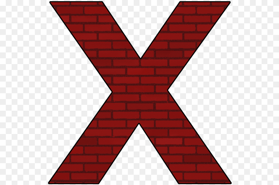 Letter X Image Ch X In Hoa, Architecture, Brick, Building, Wall Free Png Download