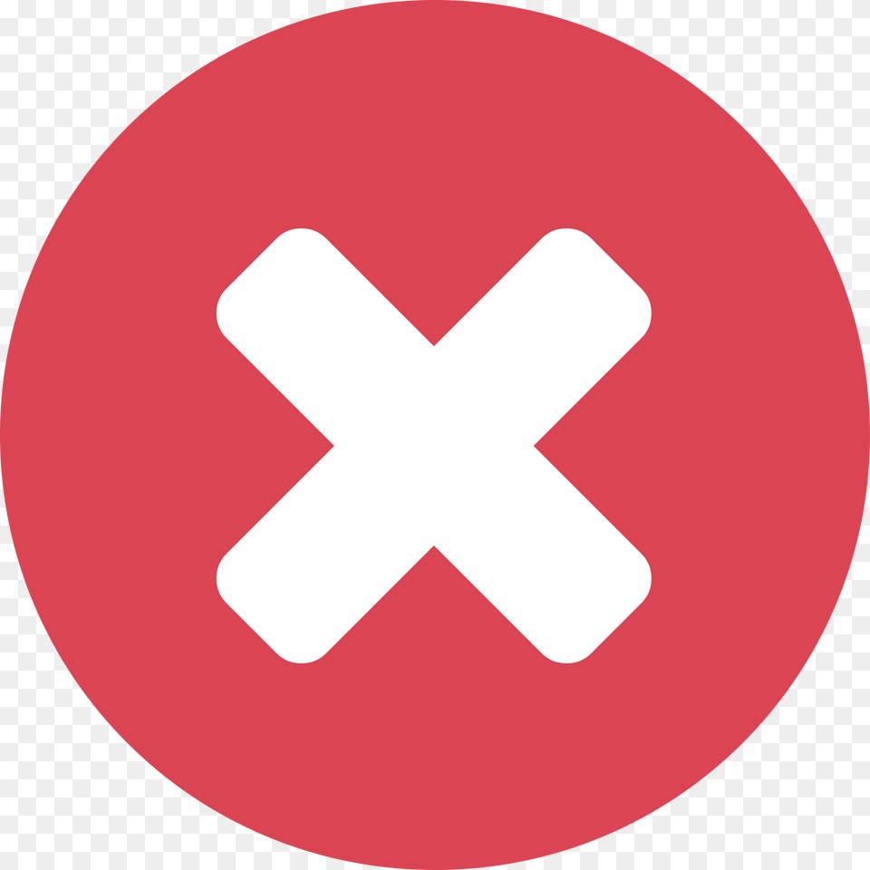 Letter X Roundlet Cross In Red Circle, First Aid, Symbol, Logo, Sign Free Png
