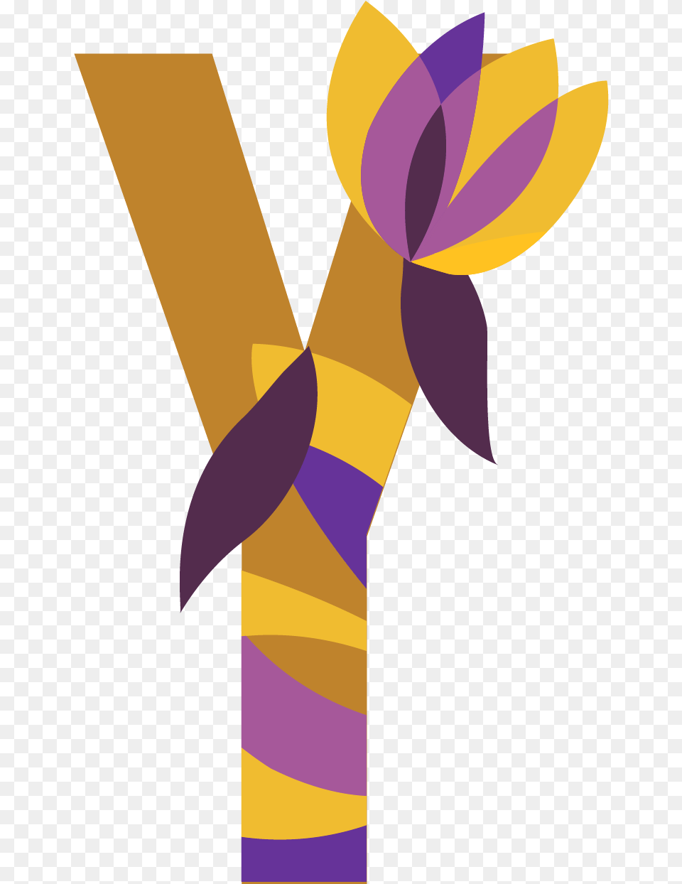 Letter Y Image, Purple, Flower, Plant Free Transparent Png