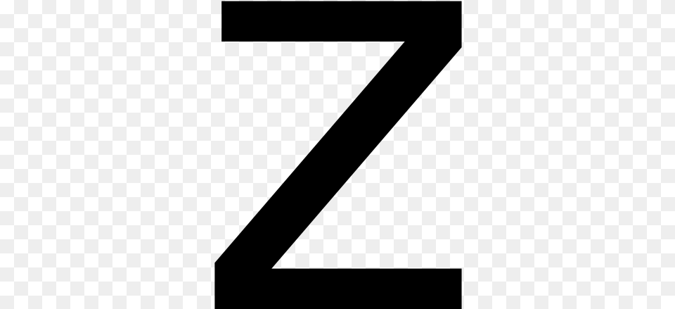 Letter Z Pic Letter Z, Gray Free Transparent Png