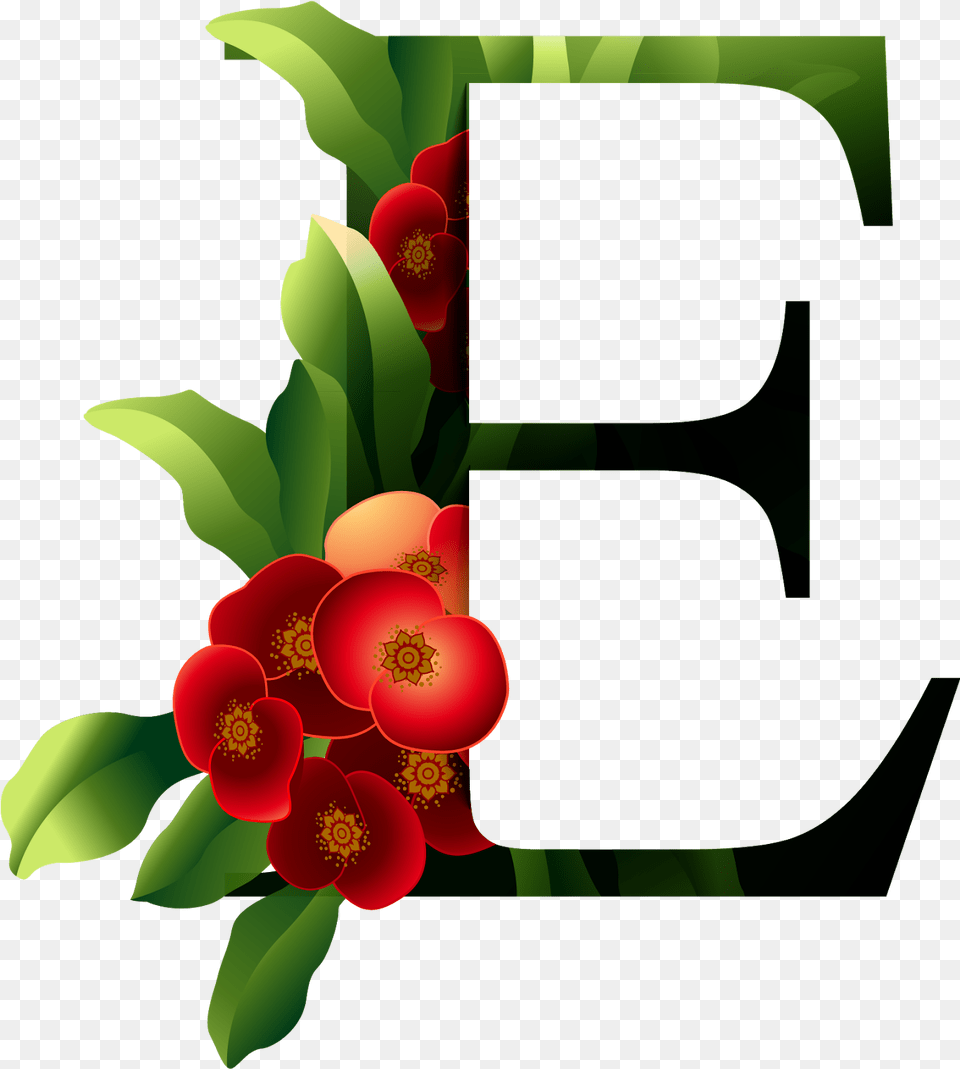 Lettere Alfabeto Con Un Fiore, Art, Floral Design, Pattern, Graphics Free Png