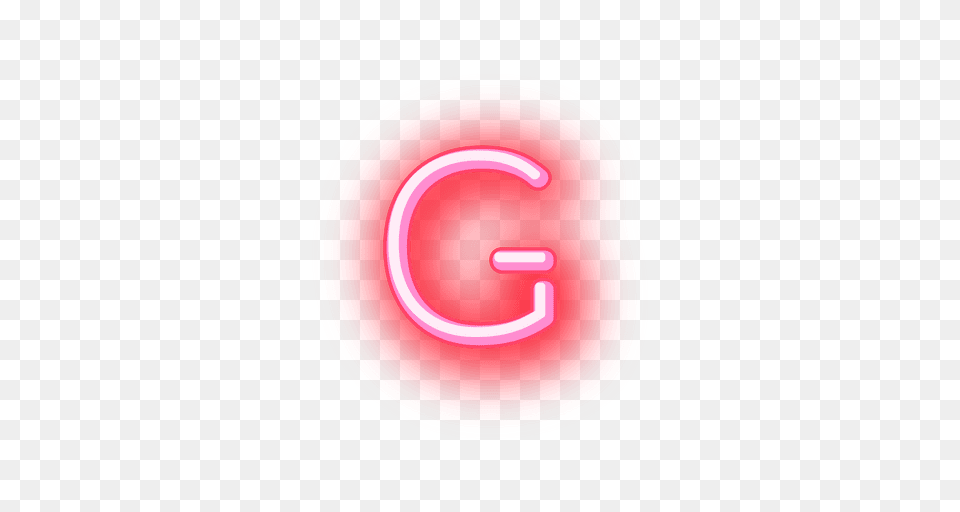 Letterhead Red Neon Font G, Light, Text, Symbol Free Transparent Png
