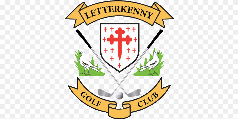 Letterkenny Golfclub Letterkenny Golf Club Logo, Emblem, Symbol, First Aid, Animal Free Png