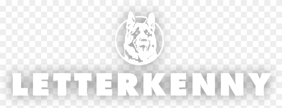 Letterkenny Logo, Animal, Canine, Dog, Mammal Free Png Download