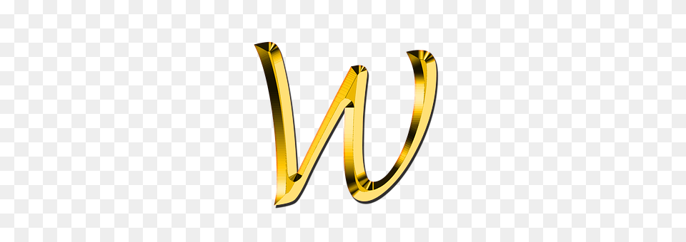 Letters Gold, Text Png