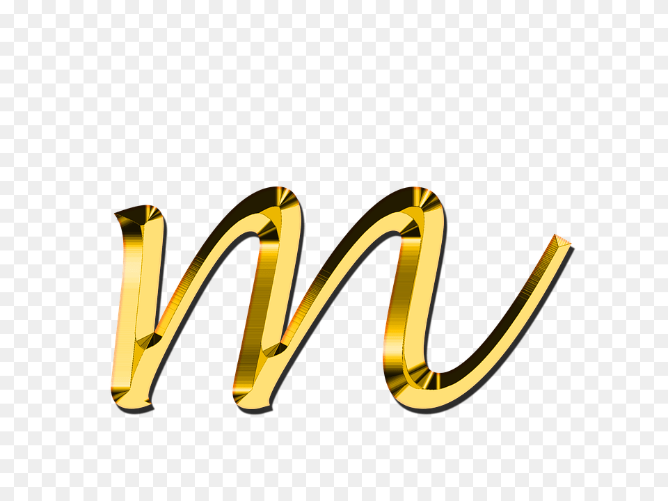 Letters Text, Gold, Smoke Pipe Png Image