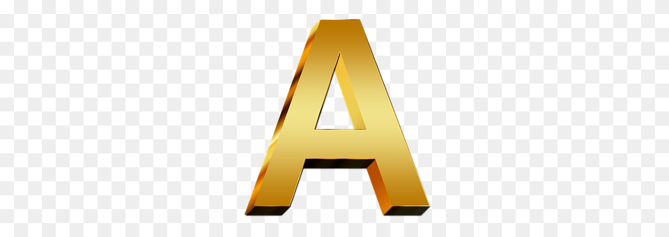 Letters Gold, Symbol, Text Free Transparent Png