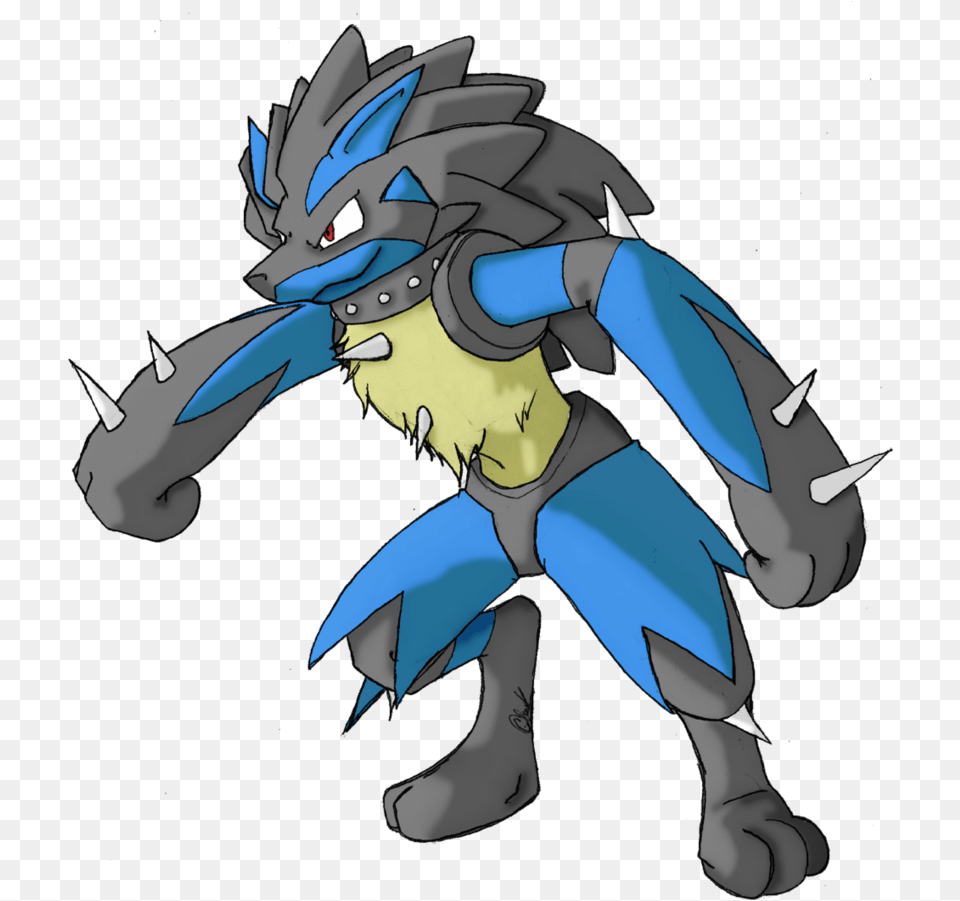 Leunolk The Werewolf Pokemon By Ironclark Lucario As A Werewolf, Publication, Baby, Person, Book Png