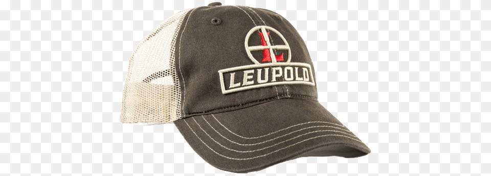 Leupold Soft Trucker Cap Brown For Baseball, Baseball Cap, Clothing, Hat Png Image