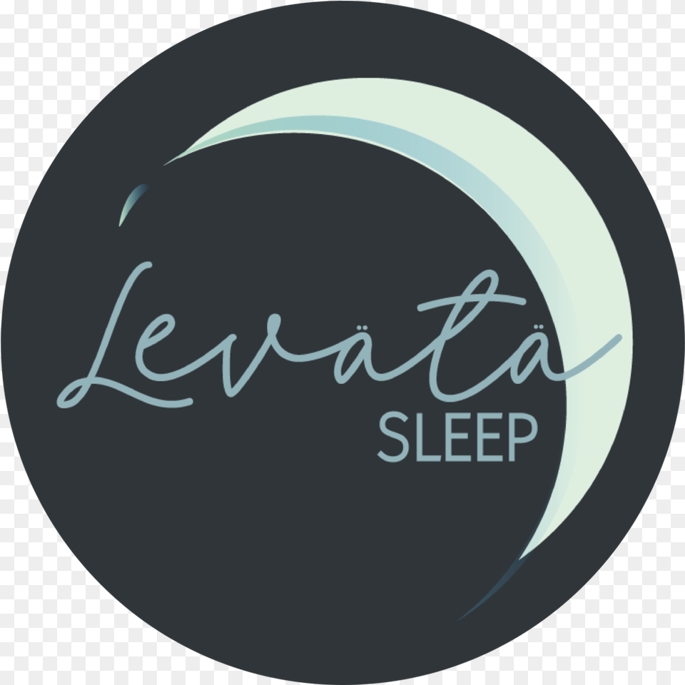 Levata Sleep Apnea Solutions Deep Purple The Essential, Text, Handwriting, Disk Png