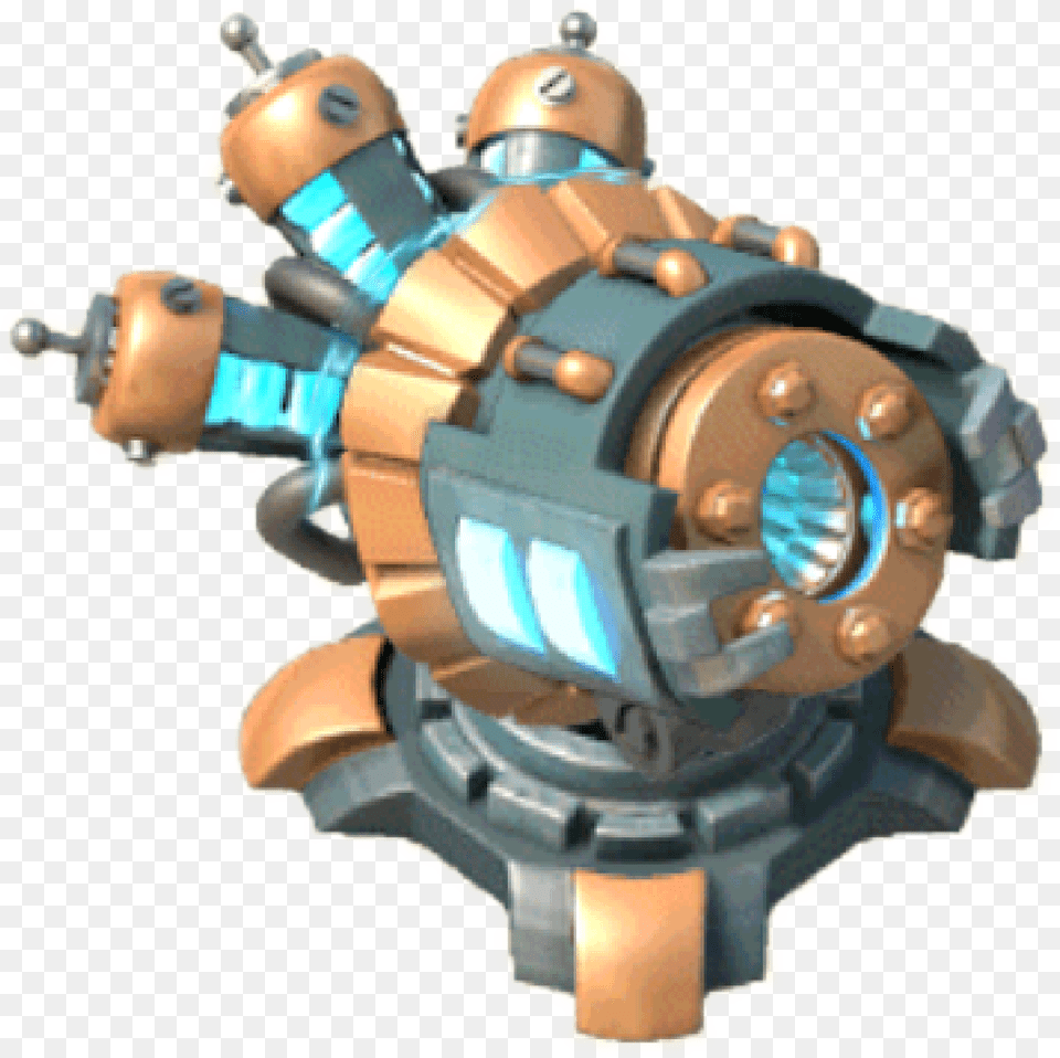 Level 1 Cannon Big Size Graphic Royalty Stock Boom Beach Max Level Shock Launcher, Coil, Machine, Motor, Rotor Free Png