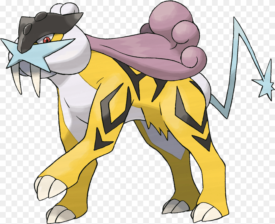 Level 5 New Level Awesome Pokemon Memrise Raikou Pokemon, Baby, Cartoon, Person, Book Png Image