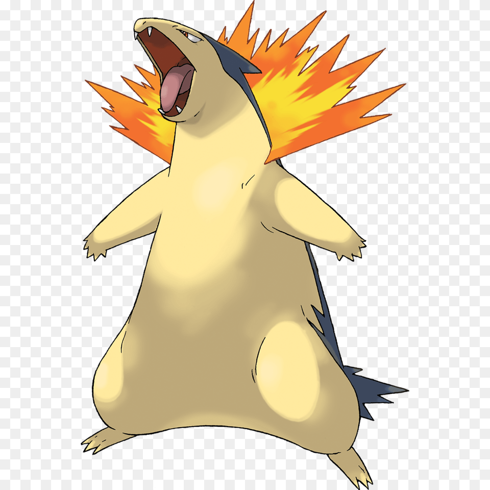 Level 7 New Level Whou0027s That Pokmon Memrise Pokemon Typhlosion, Animal, Bird Free Png