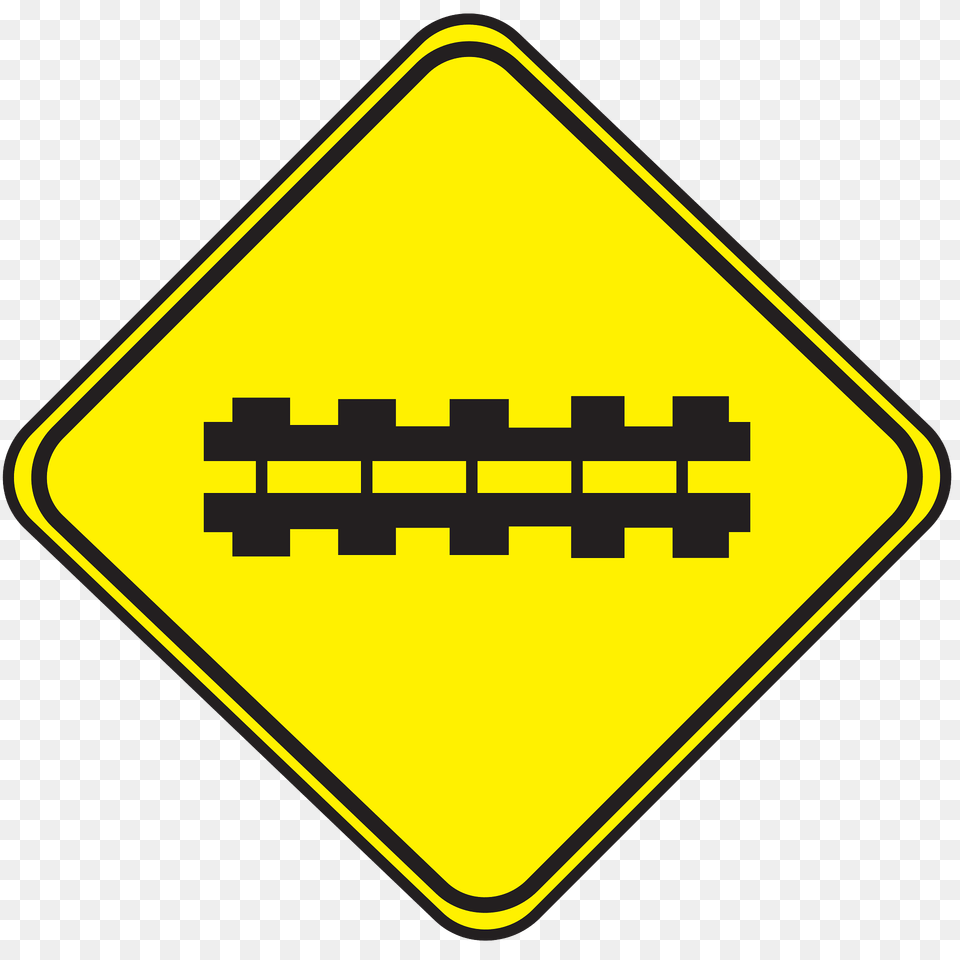 Level Railroad Crossing With Barriers Ahead Sign In Uruguay Clipart, Symbol, Road Sign, Disk Free Transparent Png