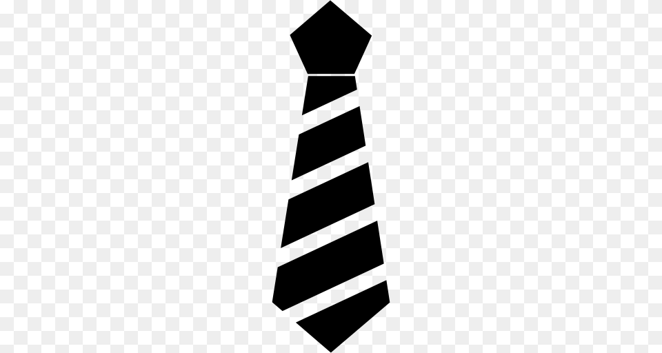Level Tie Tie Icon With And Vector Format For Free Unlimited, Gray Png Image