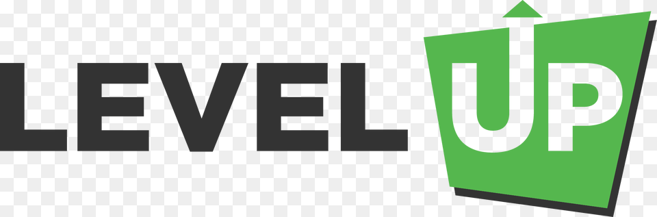 Level Up Graphic Design, Logo, Green Free Png