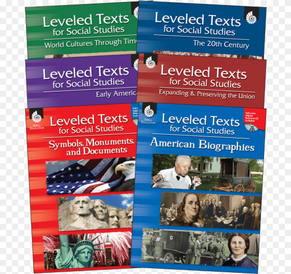 Leveled Texts For Social Studies Poster, Advertisement, Adult, Person, Woman Free Png Download