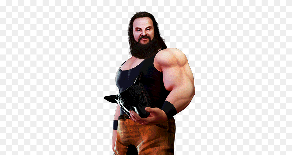 Leveling Calculator For Braun Strowman New Face, Beard, Person, Head, Adult Png Image