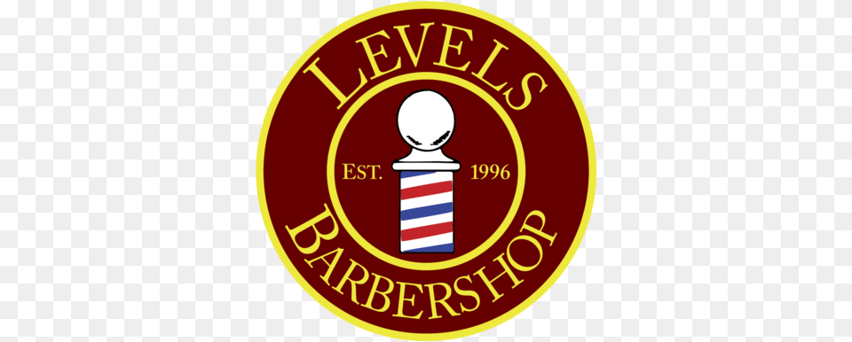 Levels Barbershop Levels Barbershop, Logo, Emblem, Symbol, Disk Free Png