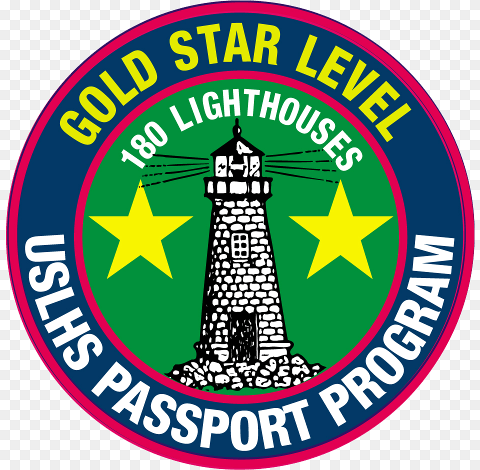 Levels Of Achievement Us Lighthouse Society Gold Coast, Logo, Badge, Symbol, Emblem Png Image