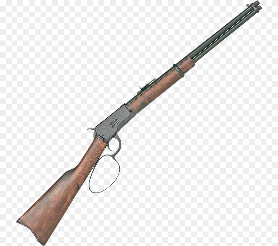 Lever Action Cowboy Rifle Brass Henry 44 Mag Color Case Hardened, Firearm, Gun, Weapon, Shotgun Png Image