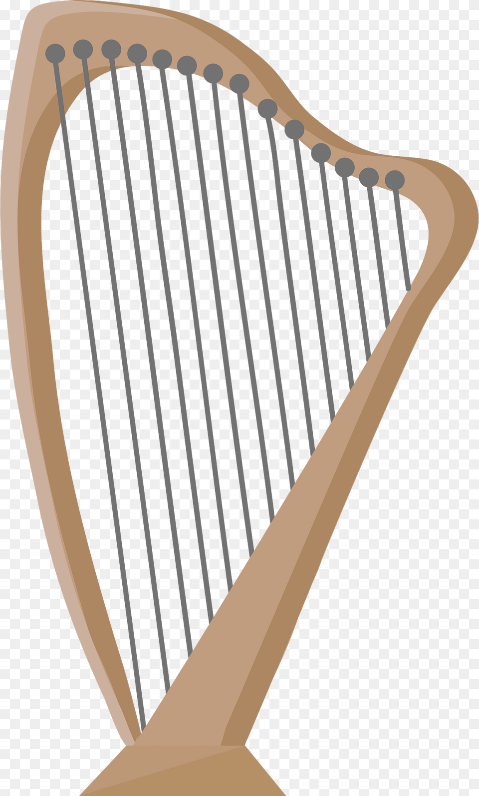 Lever Harp Clipart, Musical Instrument Png Image
